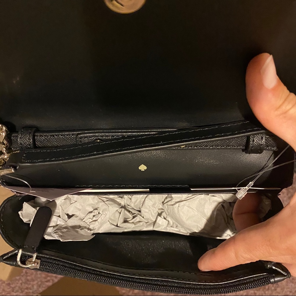Kate Spade (NWT) Small Cameron Black Crossbody Bag - Picture 10 of 10
